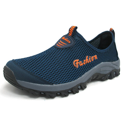 Manufactor supply Men's Shoes outdoors gym shoes man Mountaineering Domain Name ventilation Middle and old age Hiking shoes dad wholesale