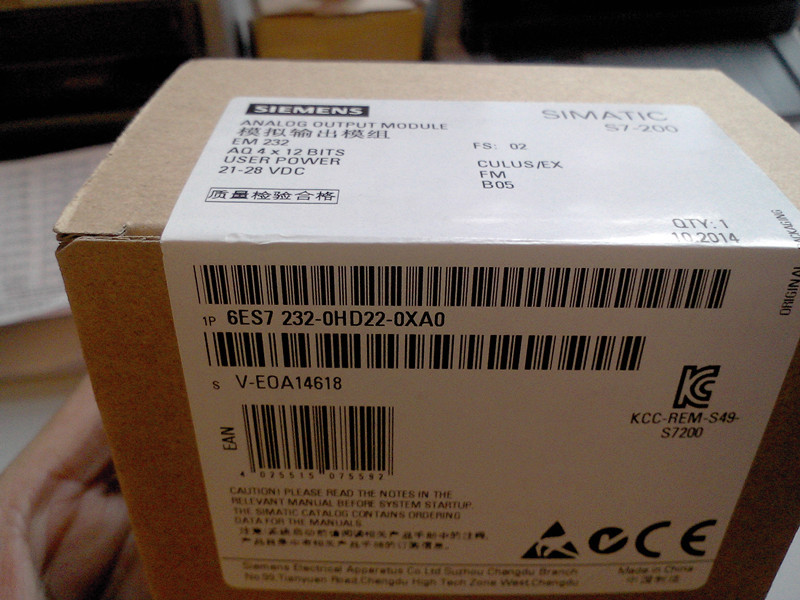 6ES7232-0HD22-0XA0��Ʒ������S7-200 EM232 6ES7 232-OHD22-OXAO