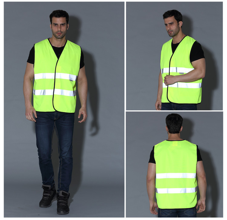 3M反光安全背心马甲 安全服装施工反光衣环卫工人工作服可印字