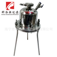 微孔滤膜过滤器厂家直销正负压过滤器304/316卫生级过滤器