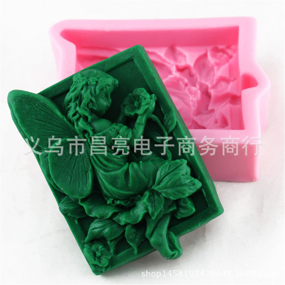 Аcrylic decorations, silicone fondant, soap mold, handmade