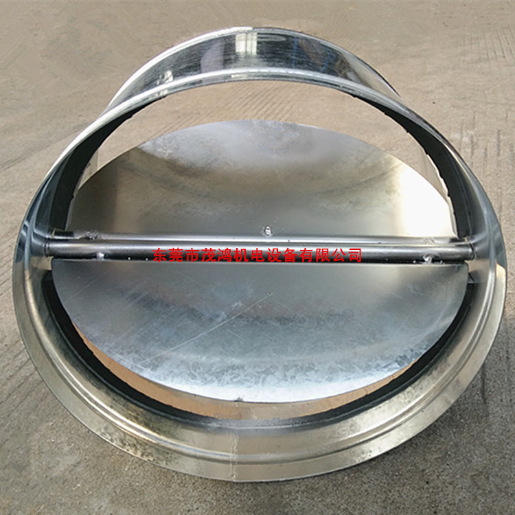 镀锌板圆形止回阀2