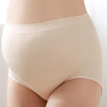 跨境孕妇内裤孕中期晚期棉底档高腰托腹孕妇内裤