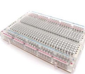 透明 迷你小面包板 400孔 迷你面包板（透明）83X55 mm