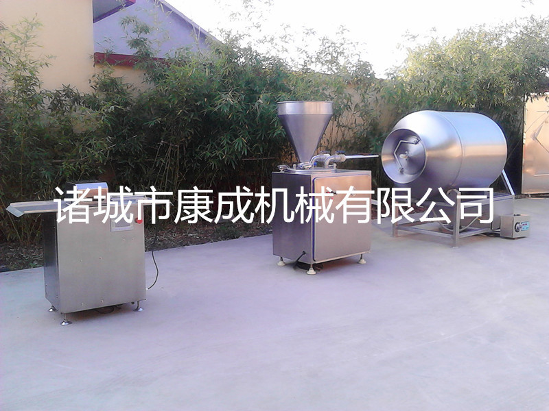 推荐食品级不锈钢肉浆灌肠机 宠物肠灌肠机 连续式腊肠扭结灌肠机