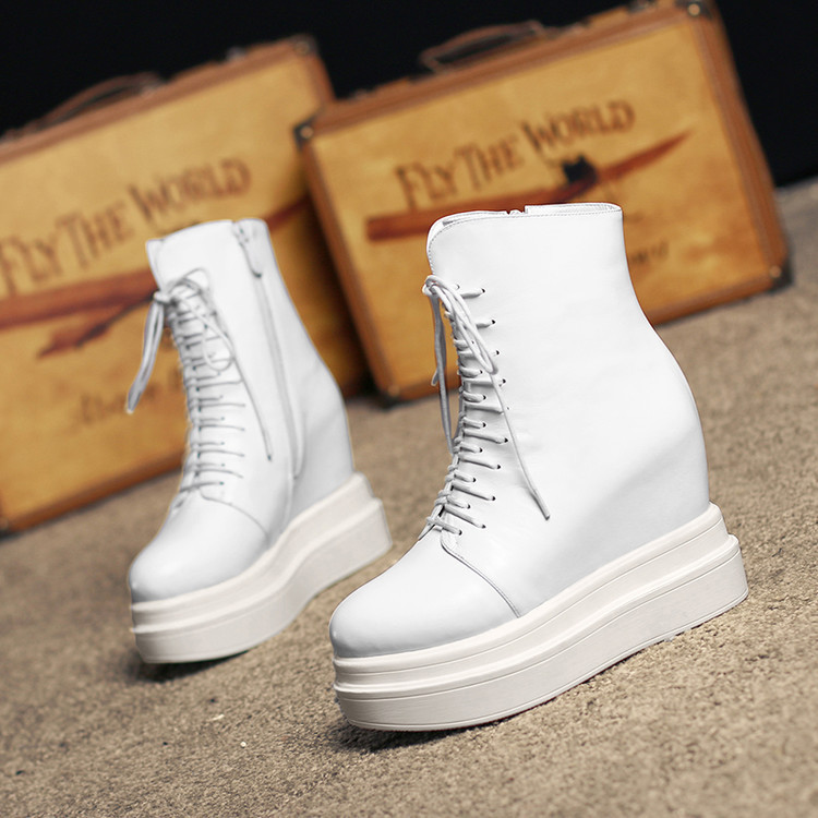 Bottes femme en En cuir - Ref 3355464 Image 4