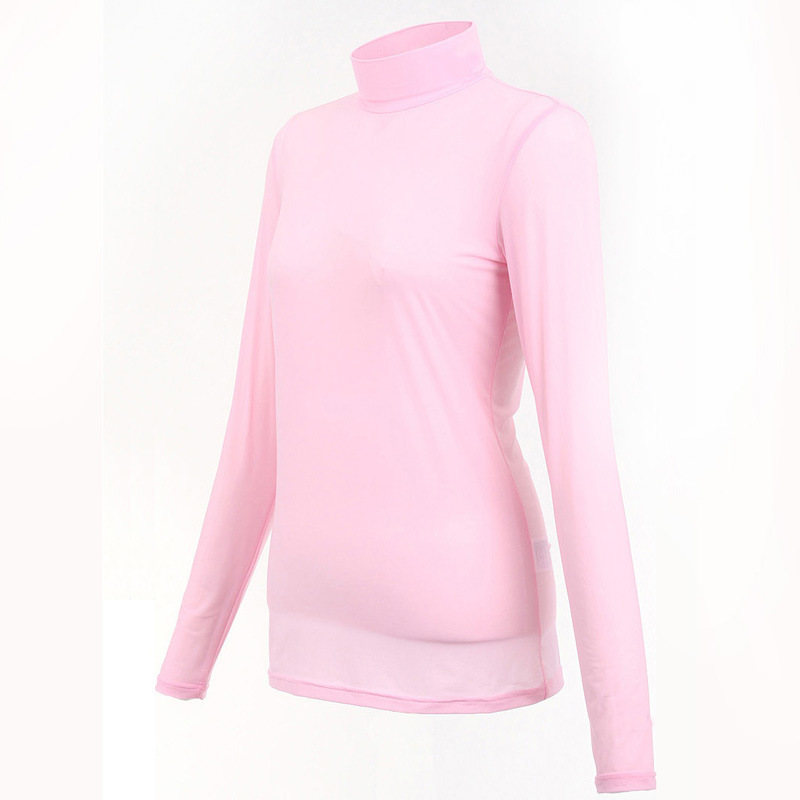 Polo golf clothing sun protection clothing ice silk underwear base shirt golf women long sleeves