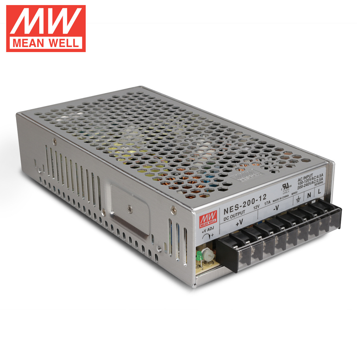 ̨����γ���ص�Դ NES-200-12 200W����ͷLED ��ص�Դ 12V 17A