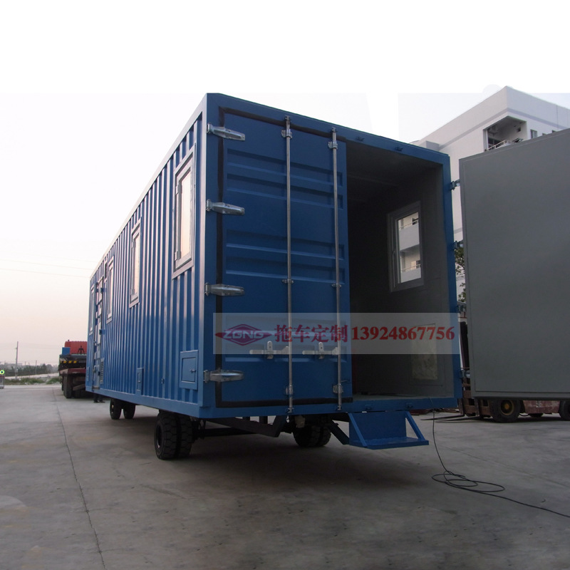 南工长期大量供应厢式牵引挂车 平板拖车