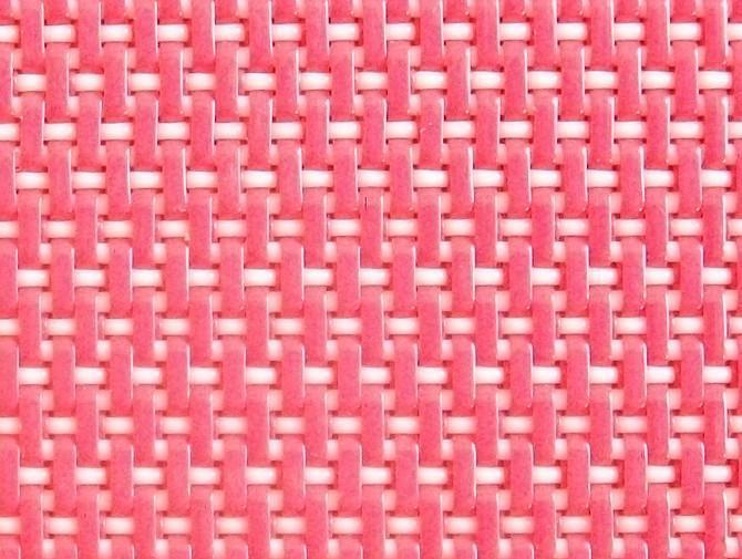 红色一层半网帘