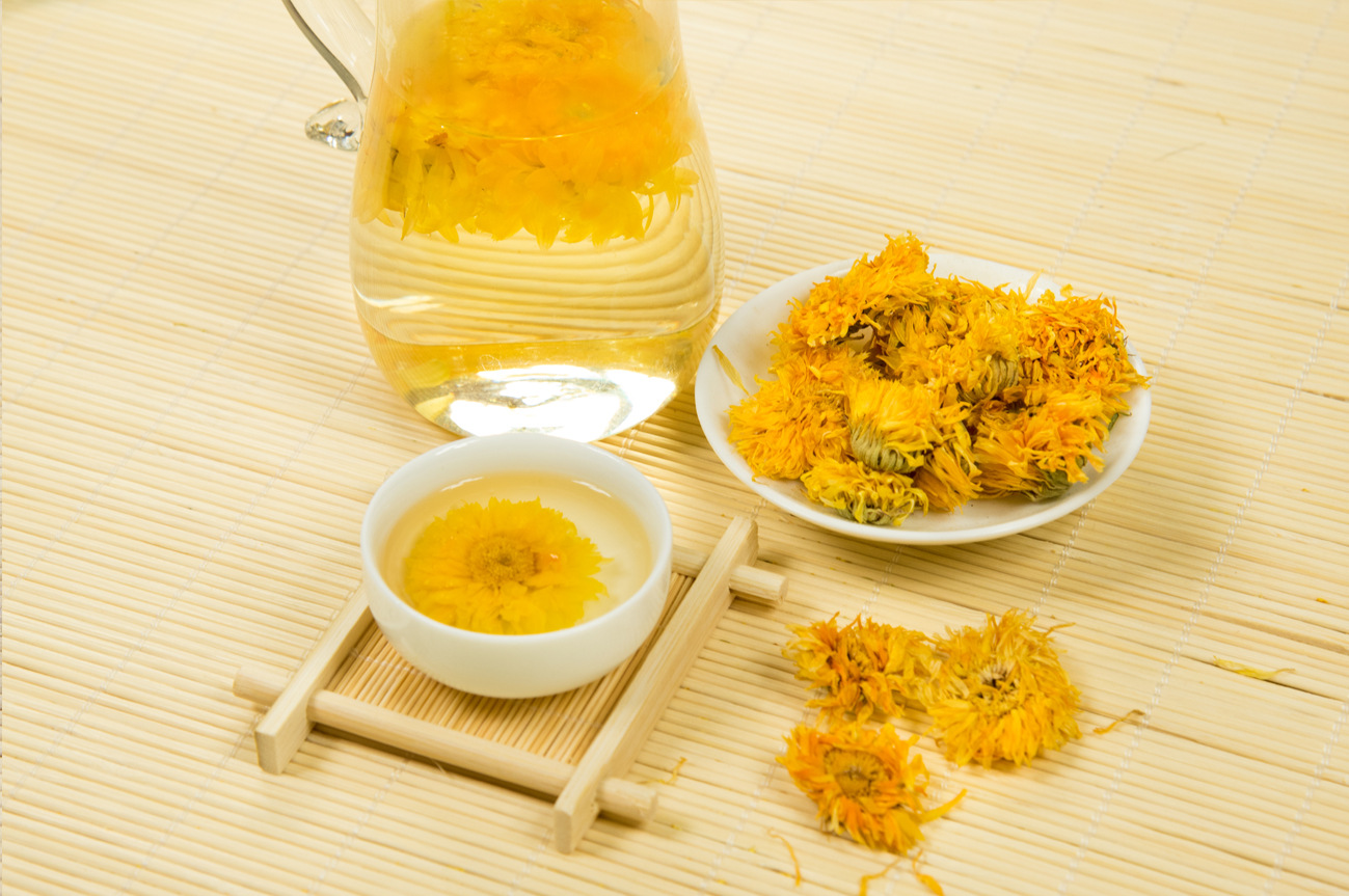 Dried Calendula Flowers Jin Zhan Ju Whole Blossoms for Herbal Tea and Infusions 500g key features