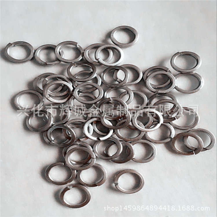 厂家直销不锈钢弹簧垫圈304不锈钢弹垫/弹簧垫圈可定做非标弹垫