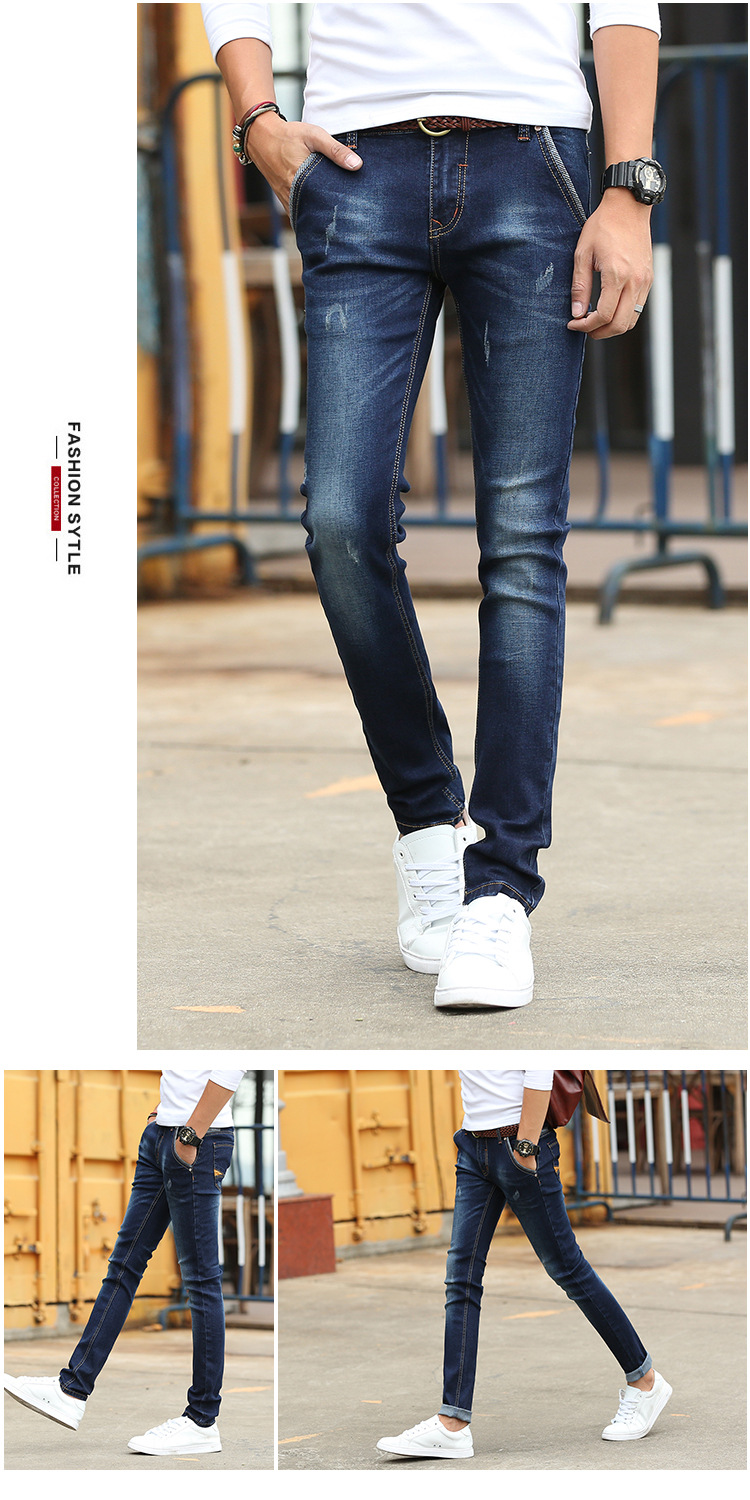 Jeans pour adolescent JUSTMERRY en coton pour automne - Ref 1464600 Image 24