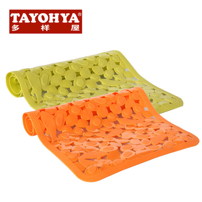 Diverse housing Ao Lifu Olive Non-slip bath mats TOILET Shower Room waterproof environmental protection Plastic mats