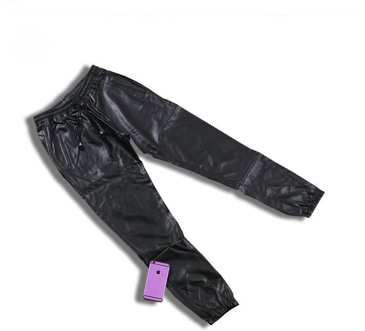 Pantalon cuir homme droit pour jeunesse - Ref 1485276 Image 19