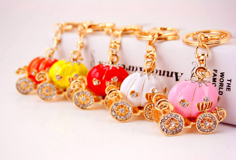 40g Weight Bag Charms Bag Accessories Type Rhinestones Inlay Material Alloy Material Pumpkin Pattern Animal Alloy Metal Valentine'S Day Mother'S Day Unisex 2