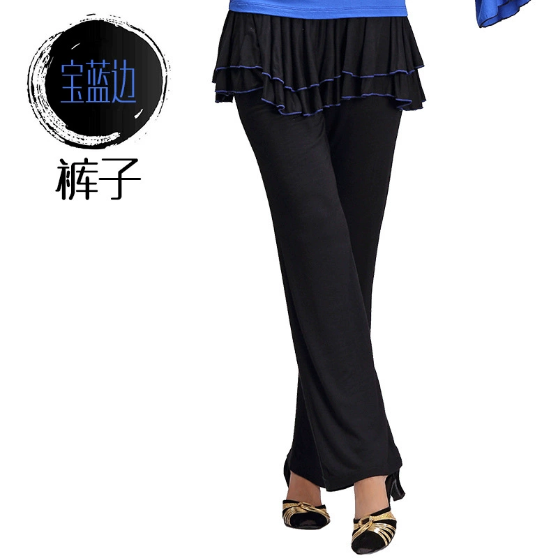 Костюм для квадратных танцев Yifeifan, Новые Осенние модальные кюлоты, брюки для латинских танцев, танцевальные брюки, длинные брюки для взрослых