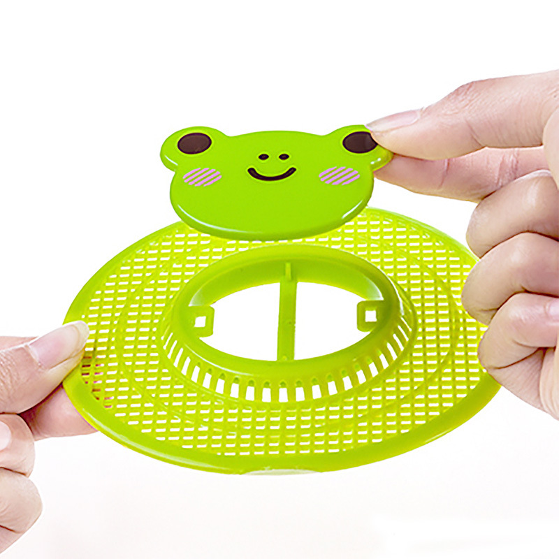 可愛卡通動物可裁剪水池地漏 多用廚房排水口防毛發過濾網隔渣網