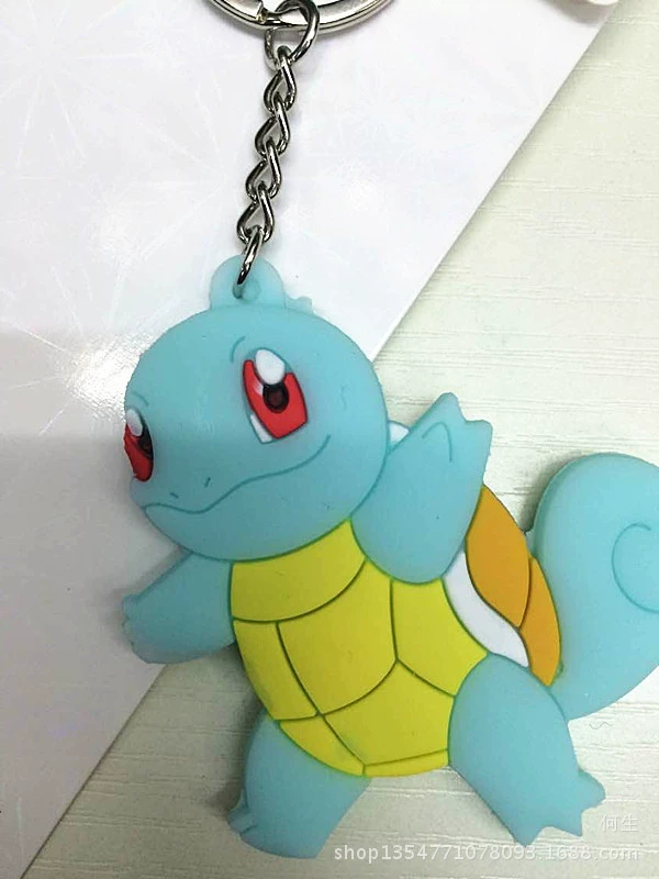 Double-sided monster, keychain PVC from soft rubber, pet