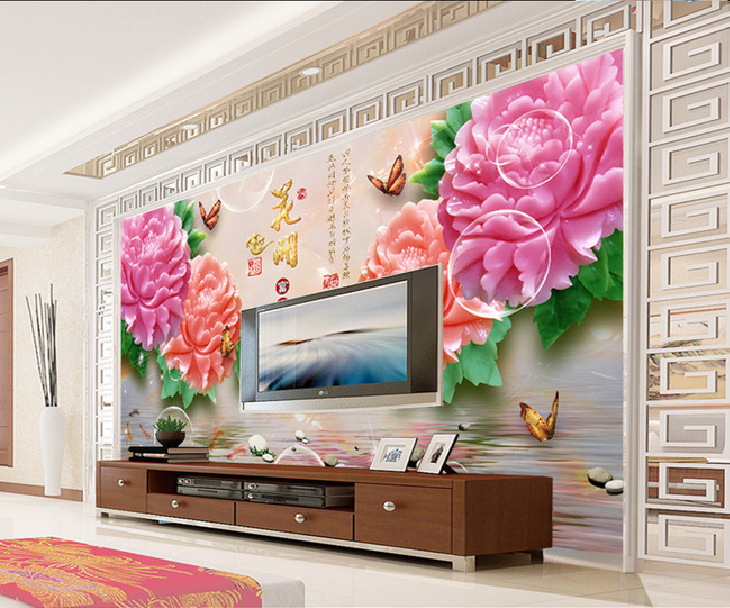 玉雕背景墻彩印 (217)