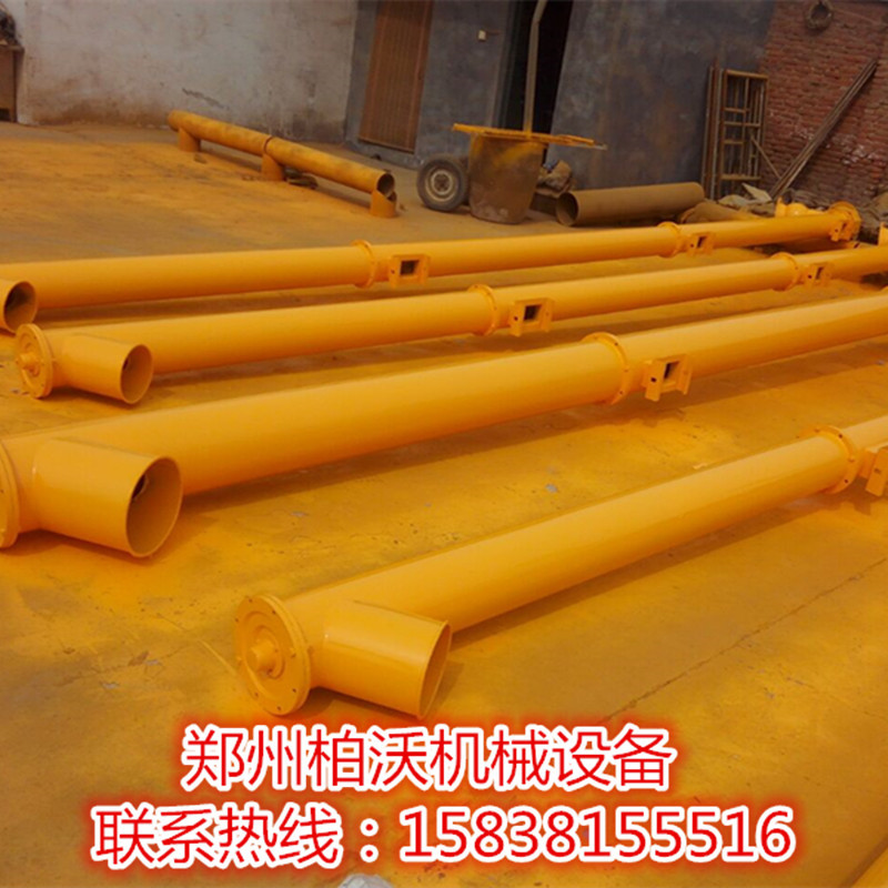 不锈钢绞龙输送机 螺旋式弹簧绞龙机械 加厚绞龙输送设备价格