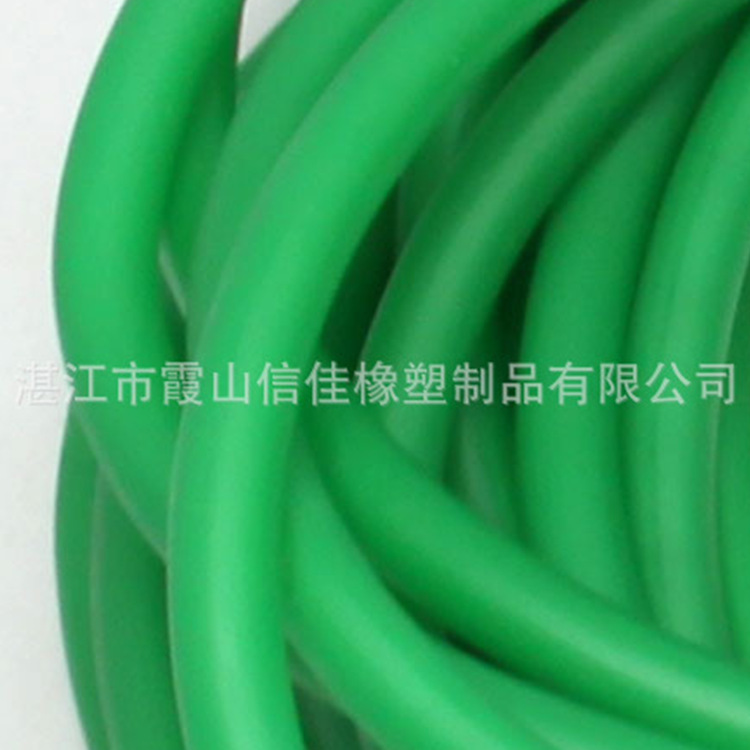 厂家供应 高弹力乳胶管 健身拉力器材用乳胶管