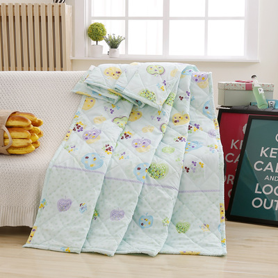 送禮盒廠家批發會銷單雙人福利被子促銷禮品磨毛空調被地攤夏涼被