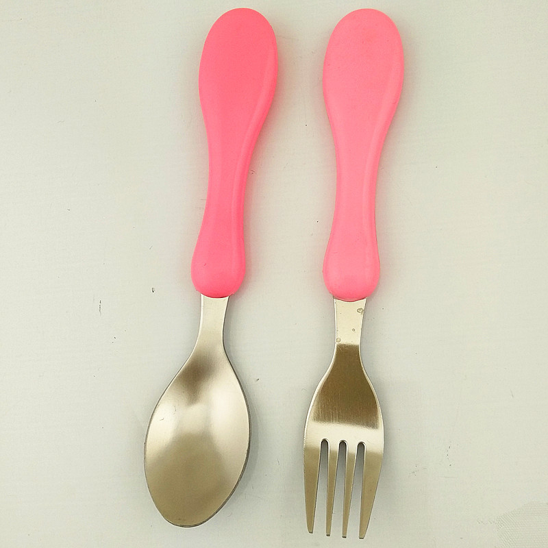 粉红色儿童勺