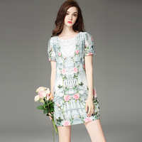 潮流服装_2016夏季新款式连衣裙气质棉麻短裙