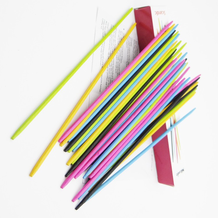 儿童益智玩具经典彩色游戏棒挑棒批发订制木制儿童3岁5岁8岁玩具|ru