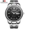 Rhinestone stainless steel black