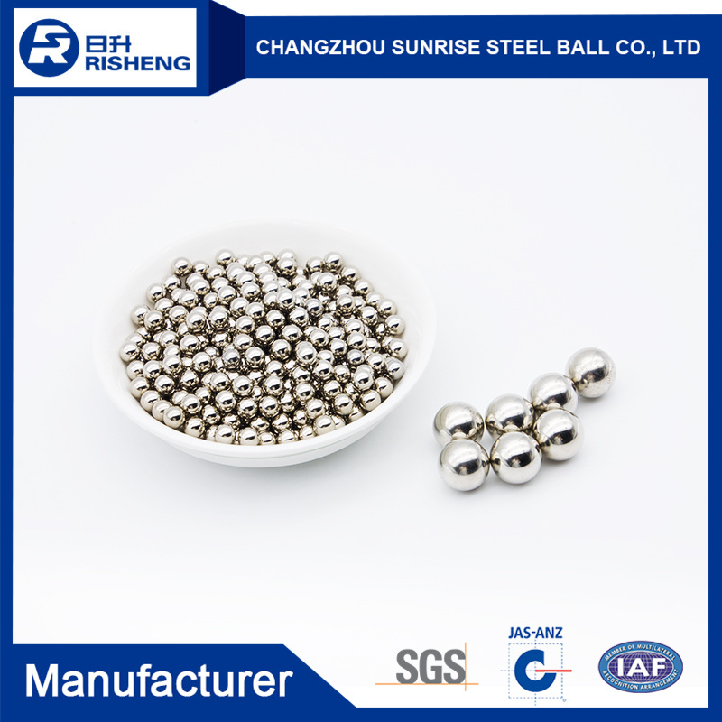 不锈钢球304材质实心钢球4.0MM无磁防腐环保食品级微型轴承钢珠