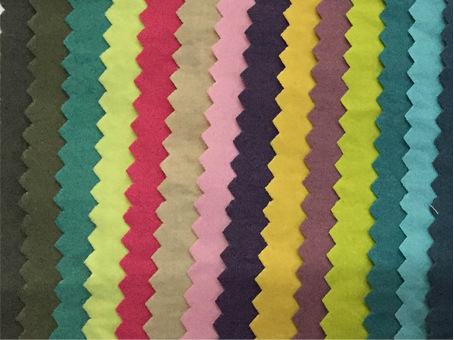 现货供应净素染色涤棉洗水衬衫时装工作服沙发里口袋工业用布面料