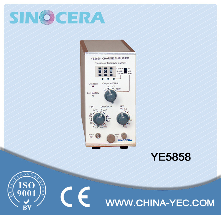 电荷放大器 YE5858双积分电荷放大器 信号采集/调理/滤波/放大器