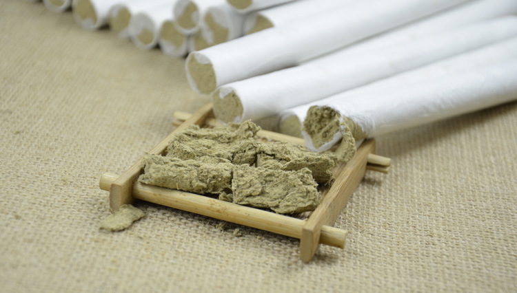 Moxa Sticks Ai Tiao 30:1 Pure Moxibustion Rolls 1.8cm x 20cm Warming Moxa Therapy specifications