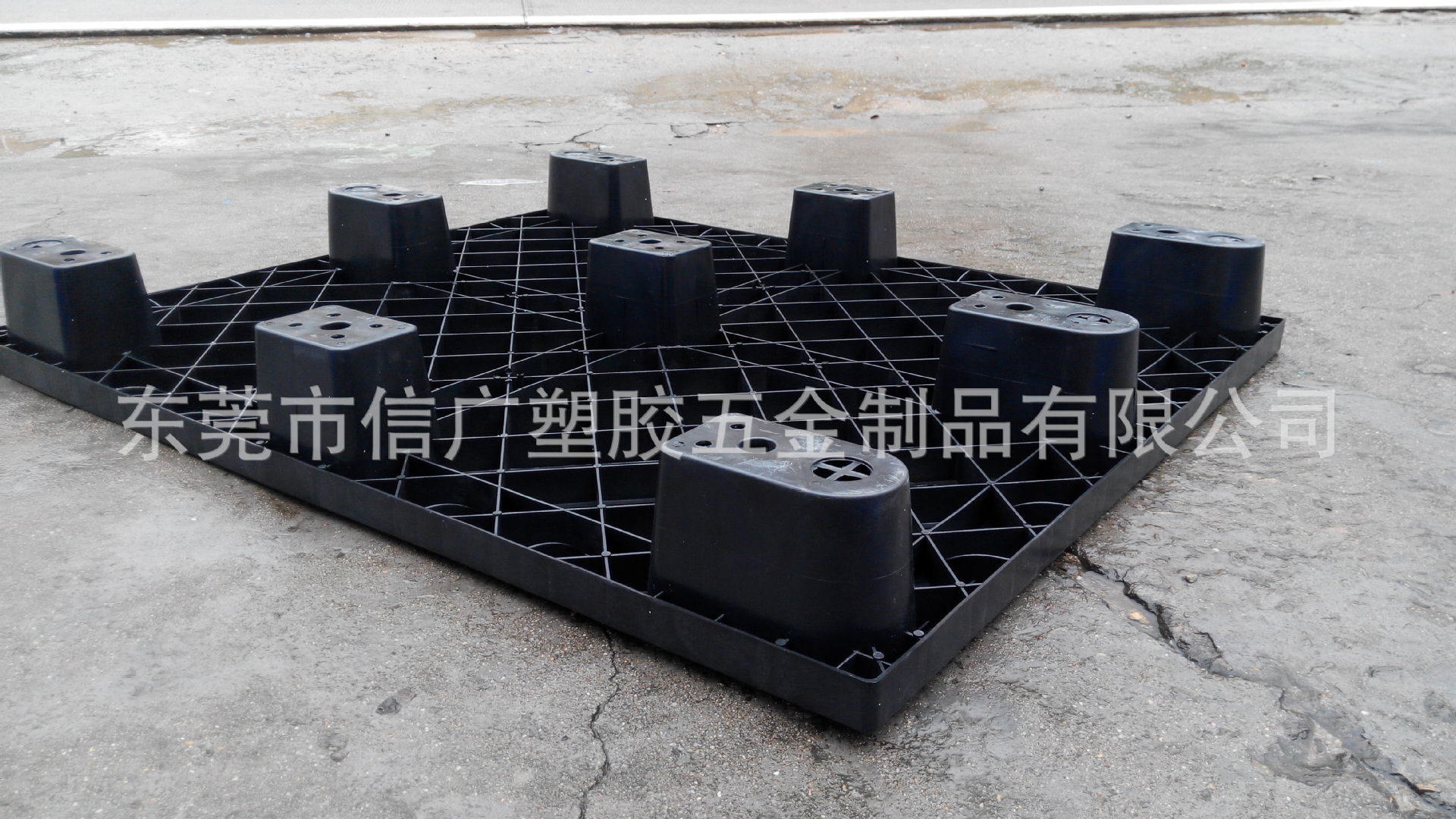 生产供应福州/厦门九脚田字网格卡板 塑料抗腐蚀防静电托盘仓储用
