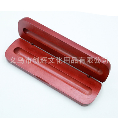 goods in stock Good quality gules wood Pencil case Retro woodiness Pencil case Wood pencil case Single wooden pen box