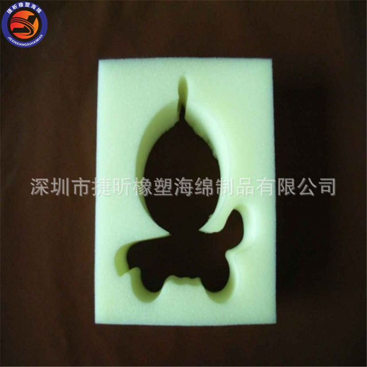 厂家供应 玩具包装海绵包装内衬按实物做规格尺寸 可订