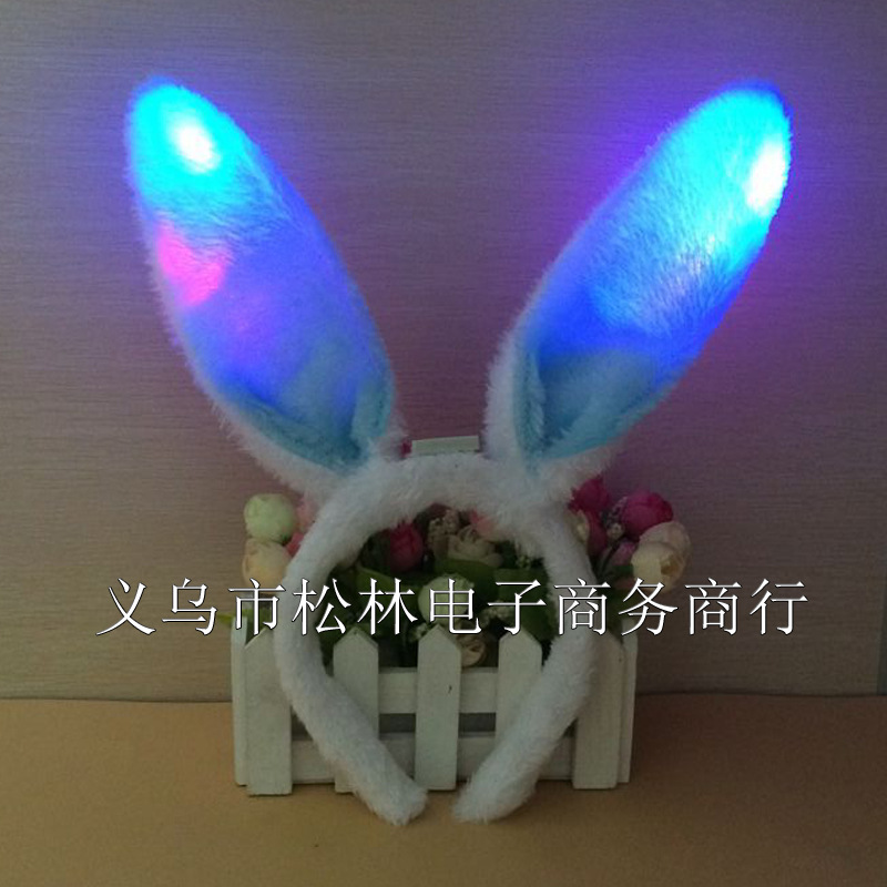 毛绒兔带灯4