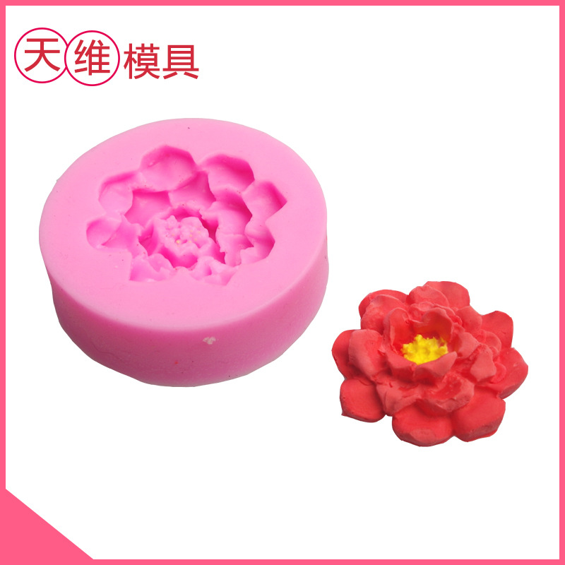 TW-517 花朵硅胶模具 蛋糕装饰模具琼脂模具