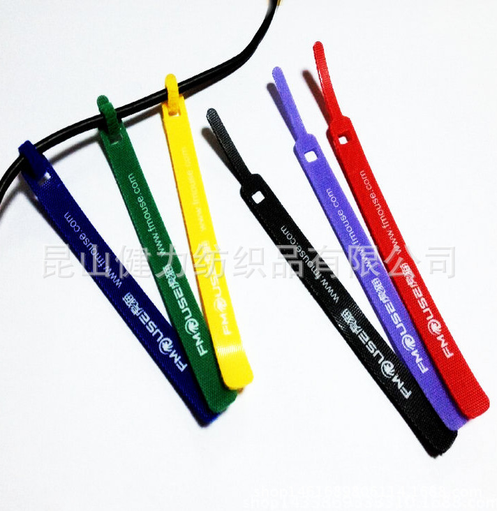 销售背靠背魔术扣魔术扣背胶强力胶扎带绑带电源线扎带绑带魔术贴