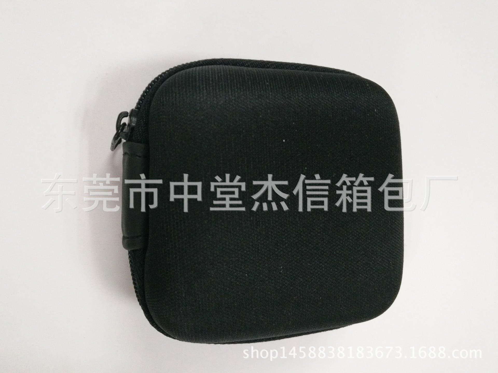厂家批发eva耳机包 数据线耳机收纳盒 方形耳机收纳包EVA拉链包