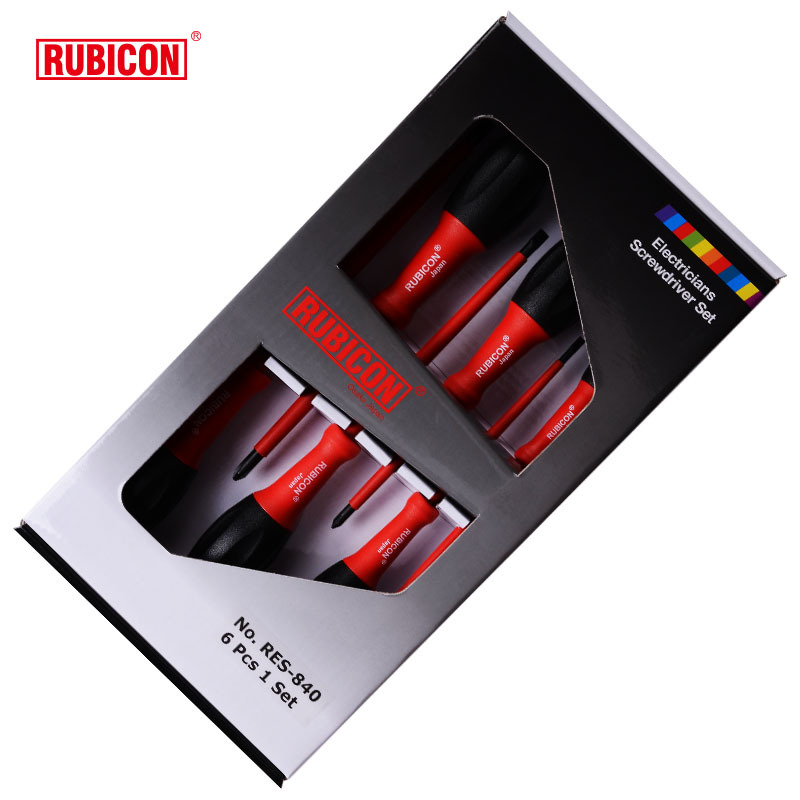 RUBICON罗宾汉绝缘螺丝批套装 螺丝刀 螺丝批 RES-840