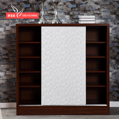 wholesale Foreign trade Shoe cabinet Simplicity modern relief Sliding door Entrance cabinet Manufactor Supplying dustproof ventilation Shoe cabinet