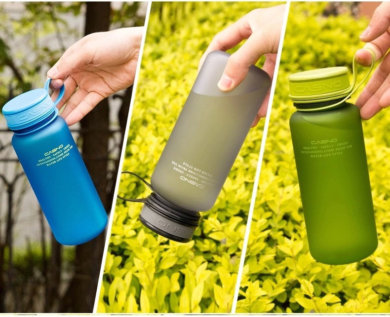 卡西诺1118磨砂水杯学生运动水壶瓶带盖水杯子创意定制LOGO太空杯25