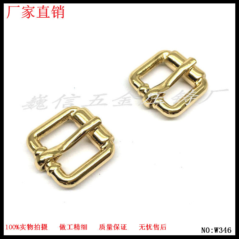 新款外贸箱包手袋锌合金压铸五金配件腰带扣手腕针扣类装饰扣批发