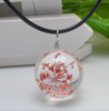 Fashionable plant lamp, glossy necklace, pendant, Aliexpress, ebay