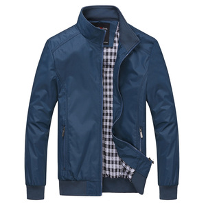 Popular casual jacket coat slim fit short large thin top men’s wear