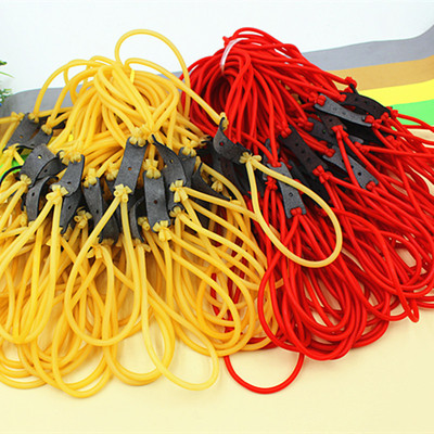 1745傳統皮筋組 四股組乳膠管雙面超纖皮兜競技彈弓