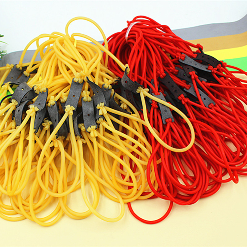 1745傳統皮筋組 四股組乳膠管雙面超纖皮兜競技彈弓